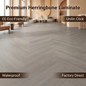 Suelo Laminado <span class=keywords><strong>de</strong></span> Madera con Diseño Espiga, 10mm, E0, Sistema <span class=keywords><strong>de</strong></span> Clic Unilin, Tablas Pequeñas, Fotocatalizador, Biselado, Impermeable, Parqué Híbrido - Product Image 2