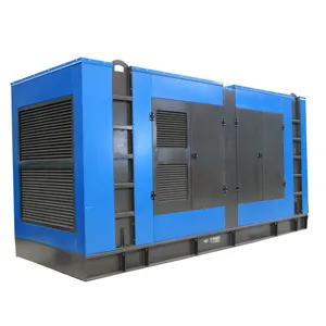 Generator Diesel tiga fase berpendingin air Super senyap merek Tiongkok 150KW 200KW 250KW