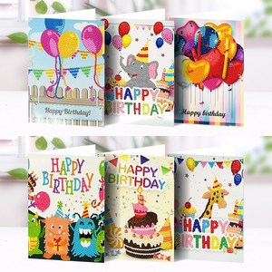 VANCY ARTS Wonderful Diy 5d Diamond Painting Tarjetas de felicitación Set Pintura para cumpleaños - Product Image 3