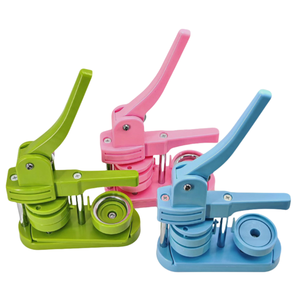 Sản Phẩm Mới All-in-One Của Nhãn Hiệu Máy Làm Nhựa Với 100Pcs Hàng Tiêu Dùng Kim Loại Pins Nút Huy Hiệu Máy Làm - Product Image 3