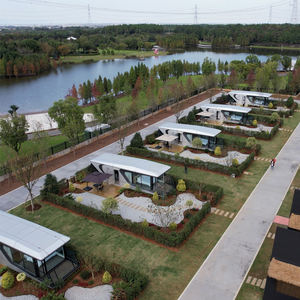 Современный элегантный сборный умный дом, космическая капсула, крошечный домик для гостиничной виллы и квартиры, капсульный дом - Product Image 3