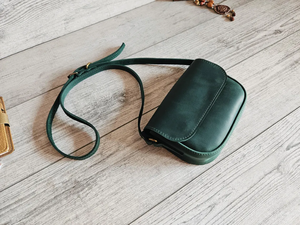 Sac à bandoulière en cuir fait main personnalisé pour femmes, petit sac à main mignon, style vintage, cadeau pour elle - Product Image 3