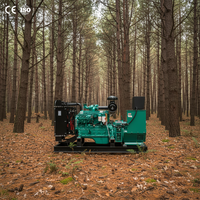 Voda 100KW125KVA Geräuscharmer Offener Dieselgenerator Wasserkühlung 24V DC Elektrostart 1500/1800 U/min 50/60Hz CN SHN
