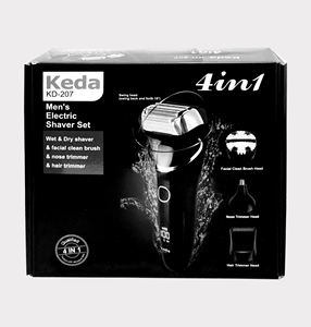 Nieuw Binnen Elektrisch Scheerapparaat Voor Heren Elektrisch Scheerapparaat Oplaadbare Scheermachine Wasmachine Tips Reisslot Met Vier Functies - Product Image 4