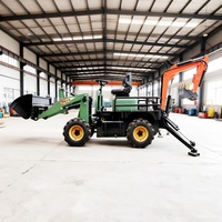 Minipala caricatrice elettrica KC-E06 Cina 4x4 con trazione integrale, peso macchina 500-800 kg, motore e pompa a batteria, cuscinetti inclusi