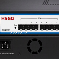 Dispositivo OLT GPON de 8 Puertos con Gestión en la Nube, VLAN, QinQ, ACL, QoS, Terminal de Línea de Fibra Óptica