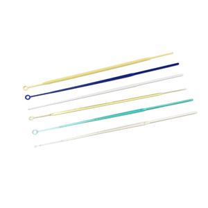 Cultivo <span class=keywords><strong>de</strong></span> tejidos bacterianos <span class=keywords><strong>de</strong></span> laboratorio 10 Ul bucles <span class=keywords><strong>de</strong></span> inoculación flexibles desechables estériles con aguja y mango redondo - Product Image 1