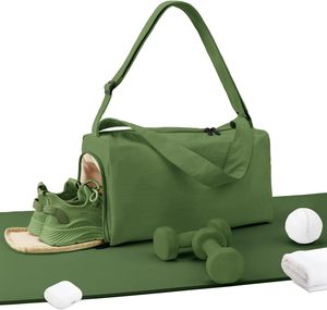 Piccola borsa da palestra personalizzata con vano scarpe elegante borsa da viaggio <span class=keywords><strong>per</strong></span> <span class=keywords><strong>aereo</strong></span> leggero Sport Tote Bag con tasca bagnata <span class=keywords><strong>per</strong></span> esterni - Product Image 1