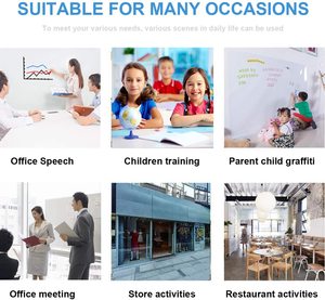 KBW cán bảng trắng trên bánh xe, hai mặt từ khô xóa Hội Đồng Quản trị với đứng, điện thoại di động bảng trắng cho văn phòng, trường học, nhà - Product Image 6