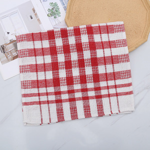 Checkered Kitchen Towel 38x66 Cm Polyester Cotton Absorbent <b>Rectangle</b> <b>Placemat</b> Tablecloth For Kitchen Use - Product Image 3