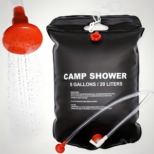 Bolsa de <span class=keywords><strong>Ducha</strong></span> <span class=keywords><strong>Solar</strong></span> de PVC de 20L, OEM, para Calentar Agua al Aire Libre, para Camping, con Absorción de Calor - Product Image 6