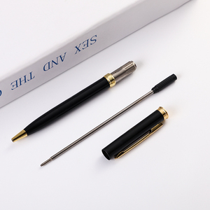 Chất Lượng Cao Tùy Chỉnh Mỏng Kim Loại Bút Bi Sang Trọng In Logo Bán Buôn Quà Tặng Khuyến Mãi Cho Khách Sạn Cá Nhân Bút - Product Image 5
