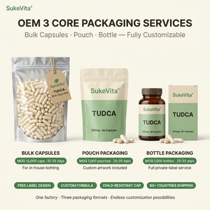 Capsules <span class=keywords><strong>TUDCA</strong></span>, poudre de <span class=keywords><strong>TUDCA</strong></span>, acide tauroursodésoxycholique 500 mg, 60 capsules, étiquette privée OEM pour la purification, la détoxification et la réparation du foie - Product Image 6