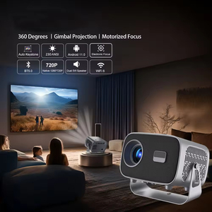 Proyector Doméstico A10 Transfronterizo HD 4K con Enfoque Eléctrico, WiFi, Android, Portátil, Compacto y Mini - Product Image 5
