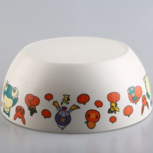 Bol à salade en plastique de dessin animé, 6 pouces, grande capacité, passe au lave-vaisselle, cuisine, maison, salle à manger - Product Image 3