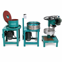 Ensemble de machines à fabriquer des perles en pierre, ligne de meulage de pierres précieuses, machine de chanfreinage et de meulage moyen-fin pour la production de perles rondes
