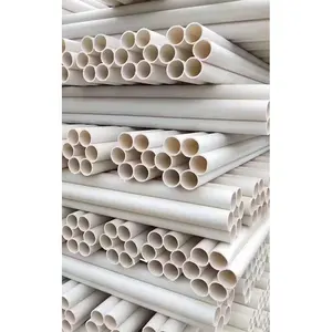 Seven hole plum blossom Power Protection cable conduit 4 inch perforated pvc pipe fire resistant conduit