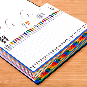 Huajie A4 <span class=keywords><strong>PP</strong></span> Chỉ Số Chia Đầy Màu Sắc Tập Tin Tách Tờ Loose-Leaf Phân Loại HJ-31 HJ-5 Văn Phòng Văn Phòng Phẩm - Product Image 2