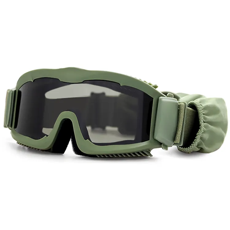 Yijia Airsoft occhiali sopra gli occhiali occhiali tattici antiappannamento occhiali da tiro di sicurezza per l'adattabilità con il casco