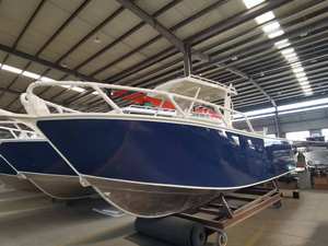 Bateaux de pêche en aluminium de loisirs familiaux à <span class=keywords><strong>cabine</strong></span> centrale de 7.5m 25ft à vendre - Product Image 4