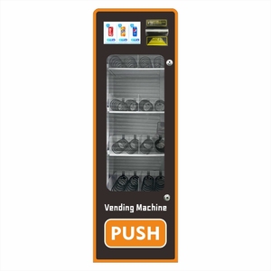 Meilleure vente Qianmei 16 emplacements Snack Distributeur automatique <span class=keywords><strong>de</strong></span> boissons Fonction SDK Accepteurs <span class=keywords><strong>de</strong></span> pièces/billets Lecteurs <span class=keywords><strong>de</strong></span> cartes Garantie 1 an - Product Image 1