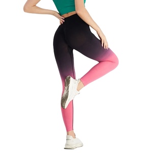 Pantalon d'entraînement haut de gamme pour femmes de qualité supérieure sans couture Push-up Scrunch Yoga Leggings séchage rapide Fitness Sport Gym pantalons Top marques - Product Image 1