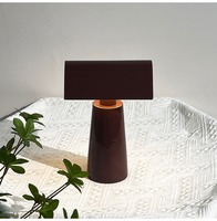 Table tactile LED sans fil rechargeable en aluminium minimaliste italienne pour salon, salle à manger, chambre à coucher, intérieur moderne