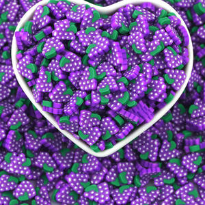 500G fruta <span class=keywords><strong>uva</strong></span> arcilla polimérica rociadores rebanadas para relleno <span class=keywords><strong>de</strong></span> limo DIY arcilla artesanía decoración arte <span class=keywords><strong>de</strong></span> uñas - Product Image 4