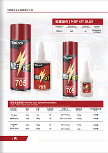 Mdf किट 400 mdf किट 705 तेजी से चिपकने वाला एक गोंद 3.50 औंस सक्रिय सुपर गोंद चिपकने वाला और त्वरक स्प्रे - Product Image 4