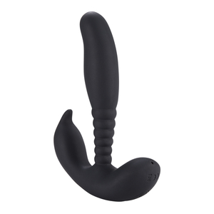 Stimulateur de prostate à double vibration rechargeable par USB, étanche, 10 modes puissants avec forme ergonomique - Product Image 3