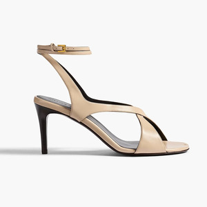 <span class=keywords><strong>Sandali</strong></span> Sexy di Alta Qualità Color Nude con <span class=keywords><strong>Tacco</strong></span> <span class=keywords><strong>Alto</strong></span> e Punta Aperta, Scarpe Estive alla Moda per il Comfort all'Aperto - Product Image 1