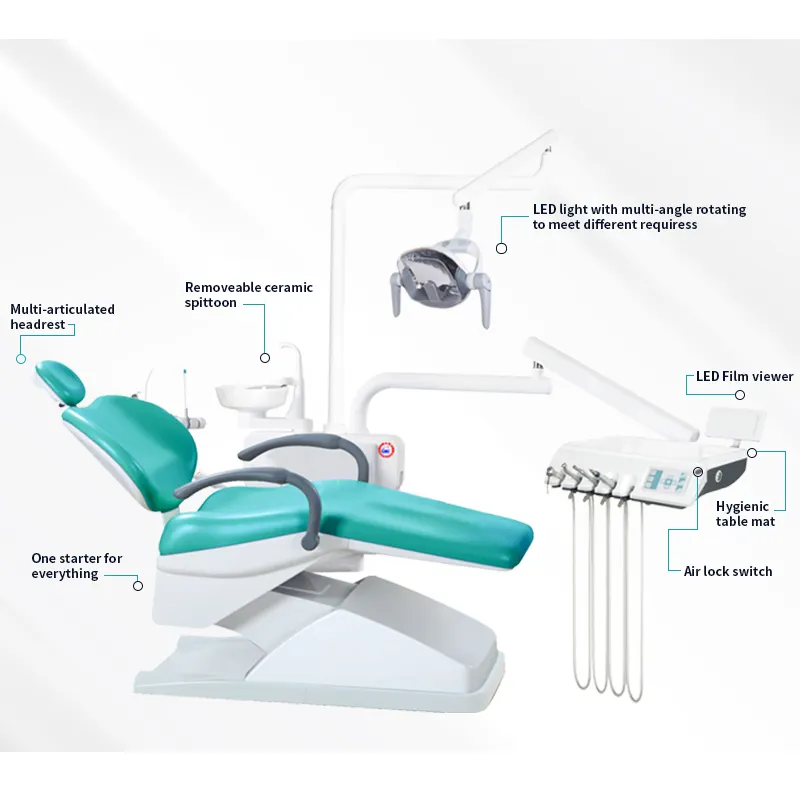 歯科ユニット機器中古椅子歯科用スツール1台付き経済的安価歯科用椅子製品