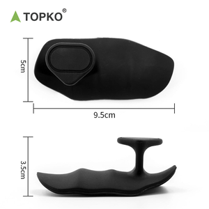 Прочная силиконовая рукоятка TOPKO для тяжелой атлетики, противоскользящая, эргономичный дизайн, высококачественный материал для фитнеса и инструментов - Product Image 4