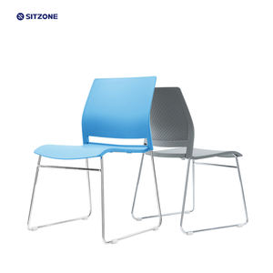 Sitzone Mobilier de bureau moderne de haute qualité Réunion empilable Formation des étudiants Chaise de travailleur de conférence en plastique - Product Image 1