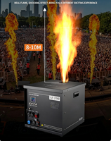 Lance-flammes DMX512 étanche, jet de flamme de 8 à 10 m, effet de scène, lance-flammes IPX3, machine à flammes pour fête, scène, concert, extérieur