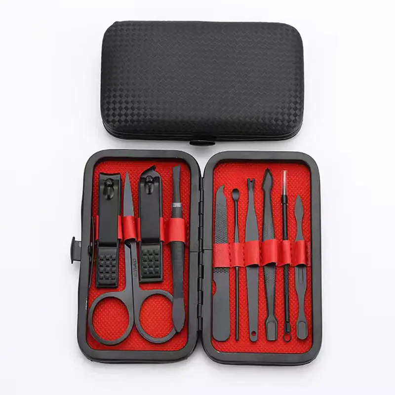 Strumenti di bellezza personalizzati professionali lima per piedi tagliaunghie Pedicure forbici Cutter Kit Mini prodotti per la cura delle unghie Salon Manicure Set