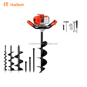 Taladro de tierra industrial de 2 tiempos y 52 cc, a gasolina, para un solo operario, con motor de 51.7 cc y par máximo de 48.97 ft-lb - Product Image 5