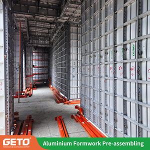 Prop <strong>Formwork</strong> Floor Plate Assembled <strong>Monolithic</strong> Concrete Structure Steel 63# <strong>Formwork</strong> Building Construction Aluminum 6061-T6 GETO - Product Image 2