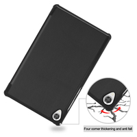Étui pour tablette Lenovo Tab M8 3e génération FHD HD TB-8705FN TB-8505FX, en cuir PU, pliable en trois parties, avec support de protection