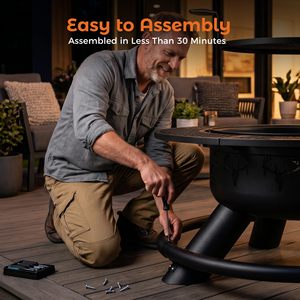 Venta al por Mayor <span class=keywords><strong>de</strong></span> Materiales Nuevos para Camping Multifuncional, Brasero Central <span class=keywords><strong>de</strong></span> Cocina, Brasero Redondo - Product Image 6