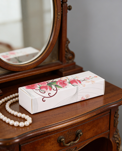 Pink Rose-<b>Patterned</b> Cardboard Gift Box Matt Lamination Embossing-High-End Eco-Friendly for Certified Luxury Packaging Vietnam - Product Image 4