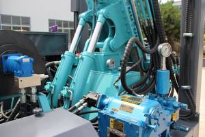 디젤 드릴링 장비 300m 우물을위한 드릴링 깊이 크롤러 디젤 드릴링 - Product Image 4