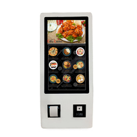 Terminal de Pago de Autoservicio con Pantalla Táctil para Restaurantes, Kiosco de Pedidos con Pantalla LCD de 21.5 Pulgadas