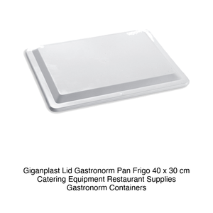 Giganplast <b>Lid</b> Gastronorm <b>Pan</b> Frigo 40 x 30 cm Catering Equipment Restaurant Supplies Gastronorm Containers - Product Image 2