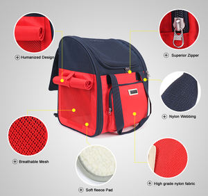 Truelove Minimalist tasarımcı sırt çantası lüks taşınabilir katlanabilir kedi köpek fermuar kapatma ile evcil hayvan çantası taşıyıcı naylon küçük hayvanlar - Product Image 4