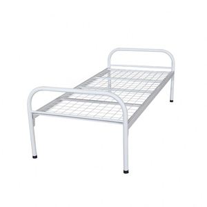 High Quality Steel <b>Single</b> <b>Bed</b> for Workers One Person Metal <b>Beds</b> KD Structure Student <b>Bed</b> Frame - Product Image 5