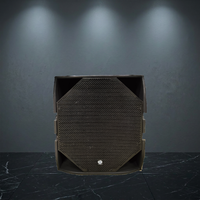 Haut-parleur mono sur pied en bois LS3 de 18 pouces, basses ultra-bas, fabrication italienne, MDS18 1200W, garantie 3 ans, Spekon Connect