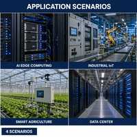 OURSPEED Modbus TCP a RTU, Gateway Industrial Ethernet, 8 Puertos Serie a Ethernet, Speed C8-ETH