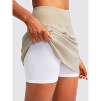 Nouvelle Collection Été – Short de Golf Sportif Femme Taille Haute Léger Anti-Plis Multi-Poches pour Sports de Plein Air et Tennis