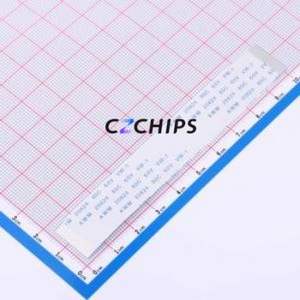 ZX-FFC1.0-T-10048-29P FFC Cable (Flexible Flat Cable) P=1mm Connector 29P 1mm Non-Inverting 10cm - Product Image 1